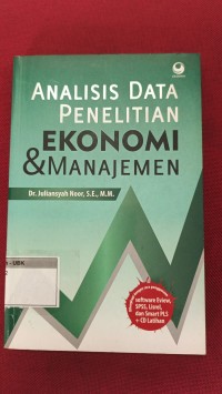 Image of Analisis Data Ekonomi & Mnanajemen