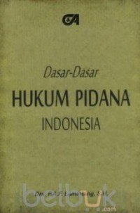 Image of Dasar-Dasar Hukum Pidana