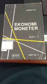 Image of Ekonomi Moneter