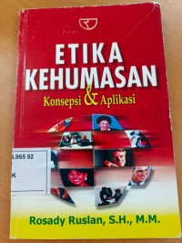 Image of Etika Kehumasan Konsepsi & Aplikasi