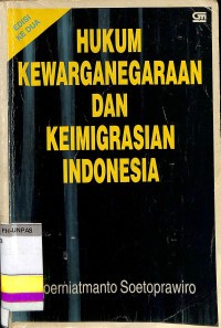 Image of Hukum Kewarganegaraan Dan Keimigrasian Indonesia