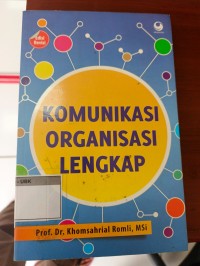 Image of KOmunikasi Organisasi Lengkap