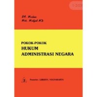 Image of Pokok-Pokok Hukum Administrasi Negara