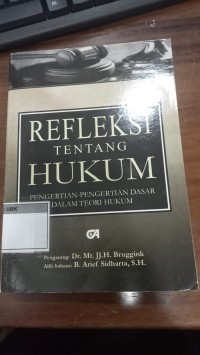 Image of Refleksi Tentang Hukum
