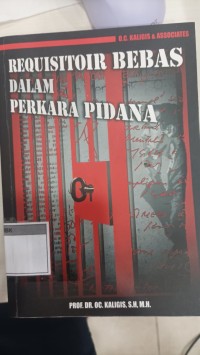 Image of Requisitoir Bebas Dalam Perkara Pidana