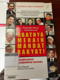Image of Saatnya Meraih Mandat Rakyat