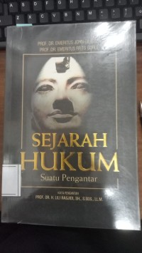 Image of Sejarah Hukum : Suatu Pengantar