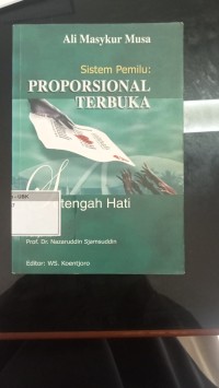 Image of Sistem Pemilu : Proporsional Terbuka